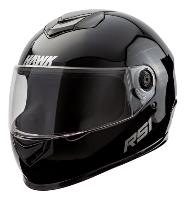 Casco Integral Para Moto Hawk Rs1 Negro